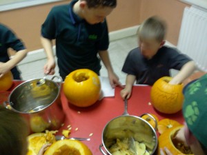 Halloween Howlers…  Pumpkin Carving