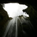 The secret waterfall, Gljúfurárbui