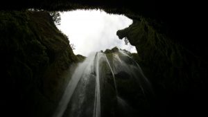 The secret waterfall, Gljúfurárbui