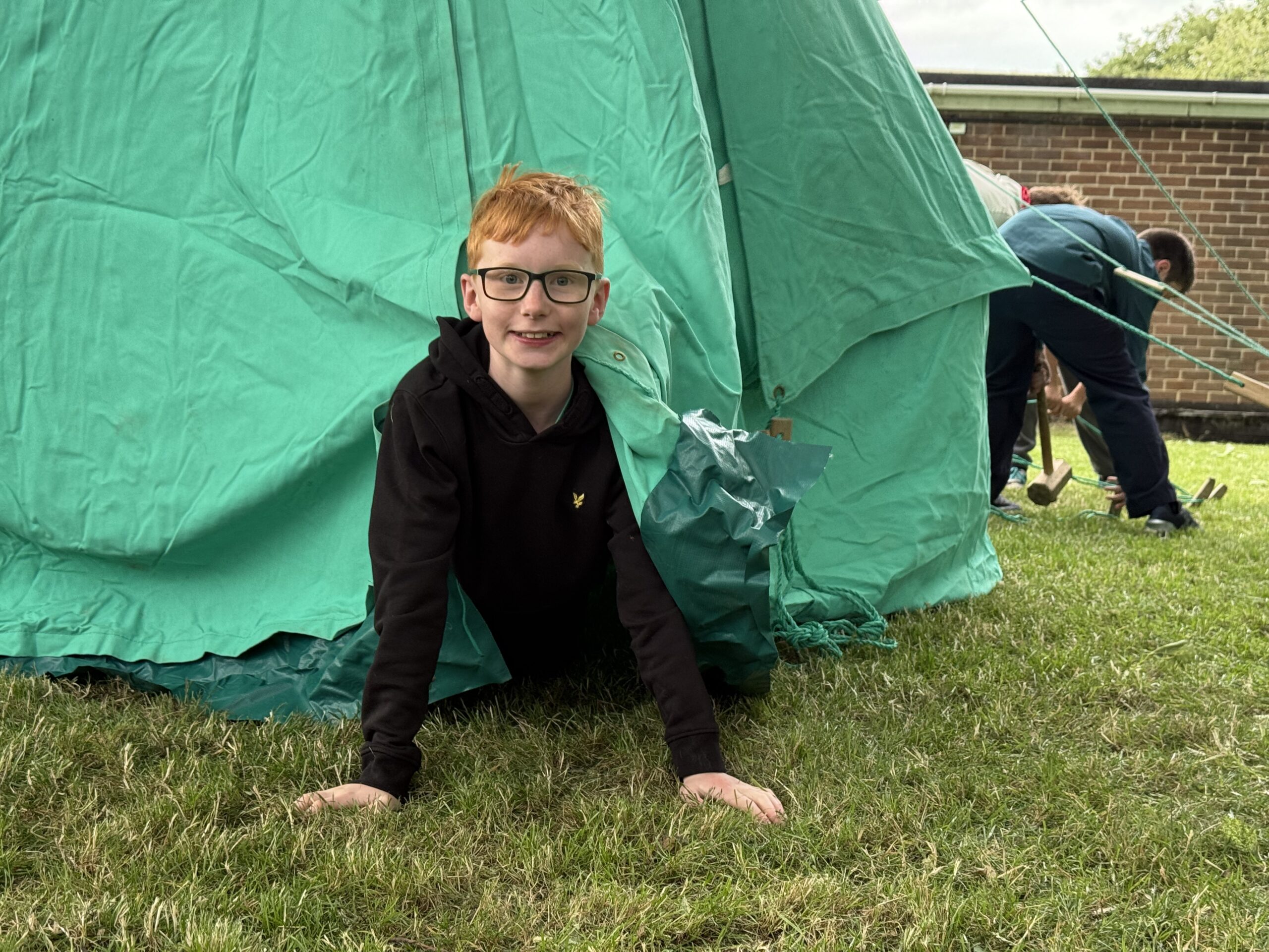 Scouts sleep over to prep for Summer Camp